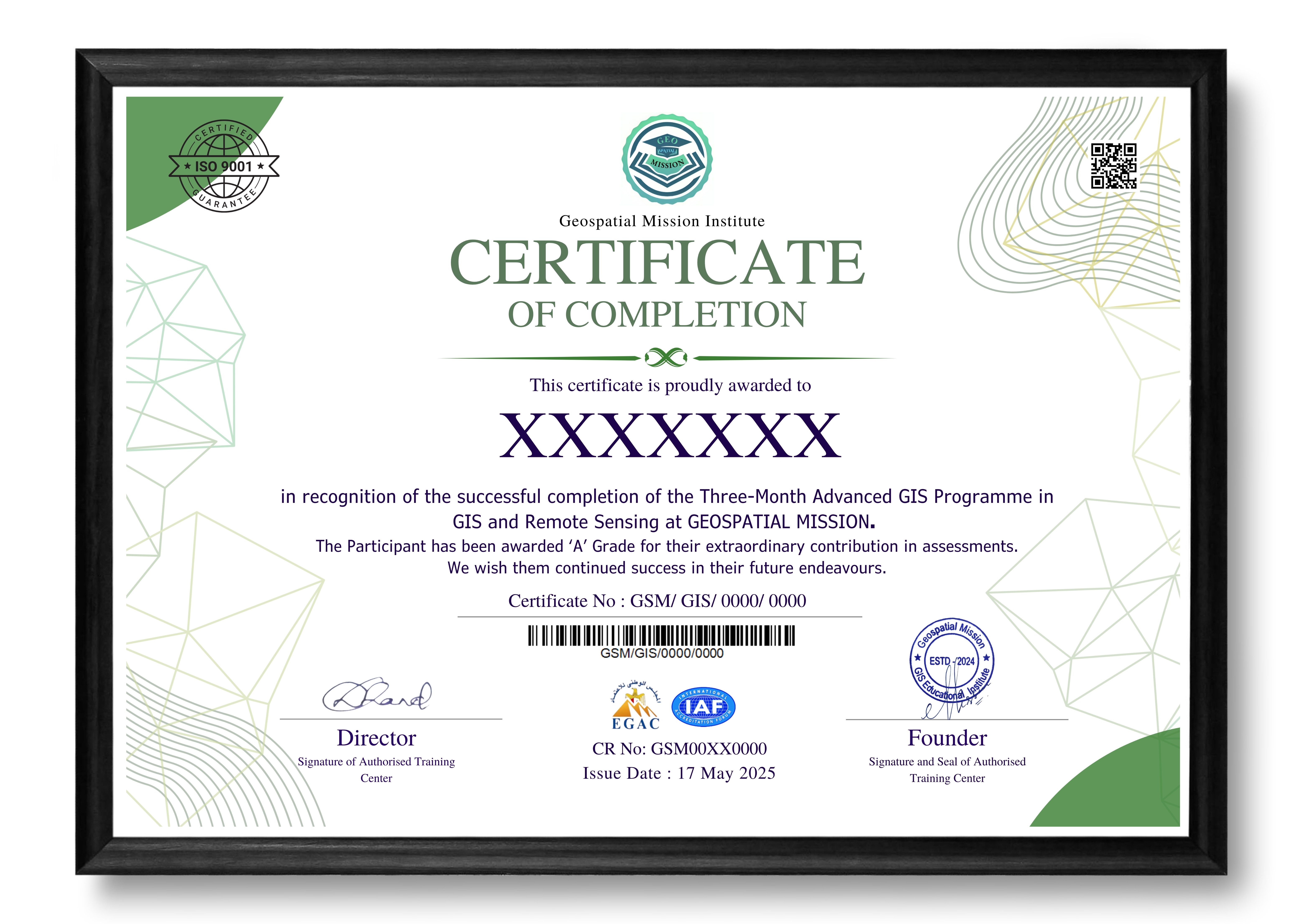 Geospatial Mission Banner